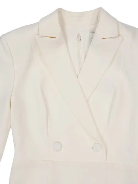 Cu centură rochie midi Roland Mouret cu două rânduri de nasturi