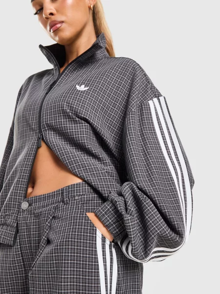 Adidas Bluza Rozpinana Checks Tt czarna