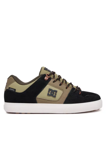 Zimowe Pure Sneakers DC Shoes brązowe