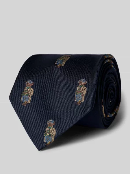 Polo Ralph Lauren krawat granatowy