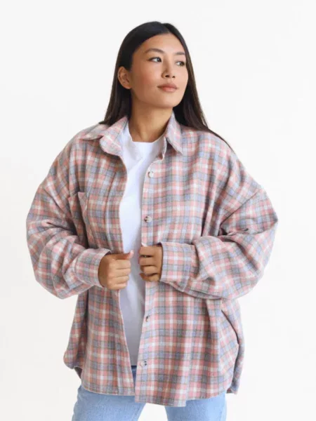 Сорочка Lilove бавовна/вовна рожевий