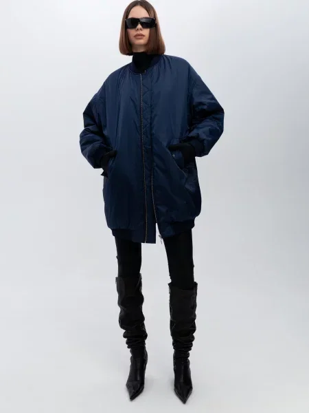 MARCHI Бомбер синій