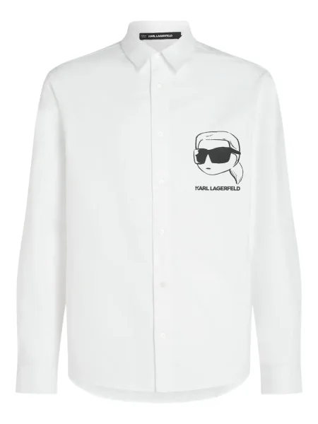 Cămașă Karl Lagerfeld alb