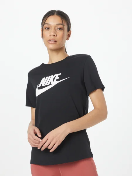 Nike Sportswear Tricou Essential' negru
