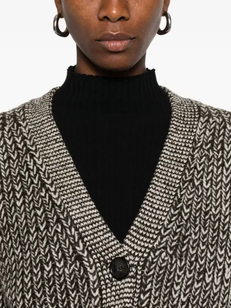 Cardigan Marc O'polo tricotate maro