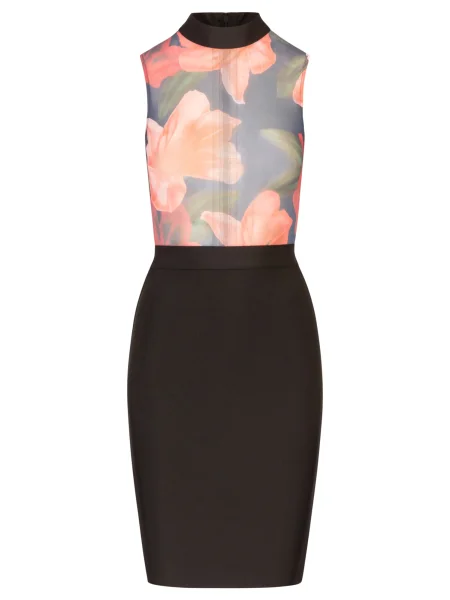 Kraimod Rochie mulate portocaliu negru