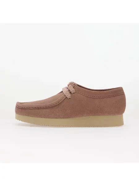 Sneakerși Clarks Originals din piele de căprioară roz