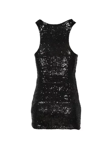 Rochie mini 604service cu paiete negru