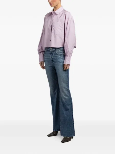 Cropp cămașă Rag & Bone violet