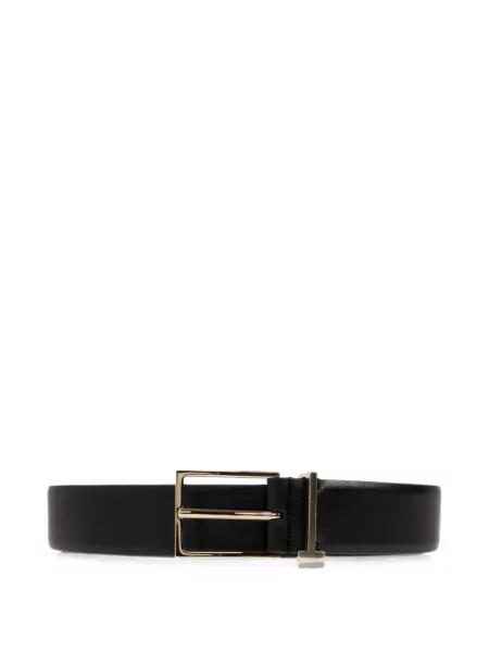 Cu centură curea Tom Ford din piele negru