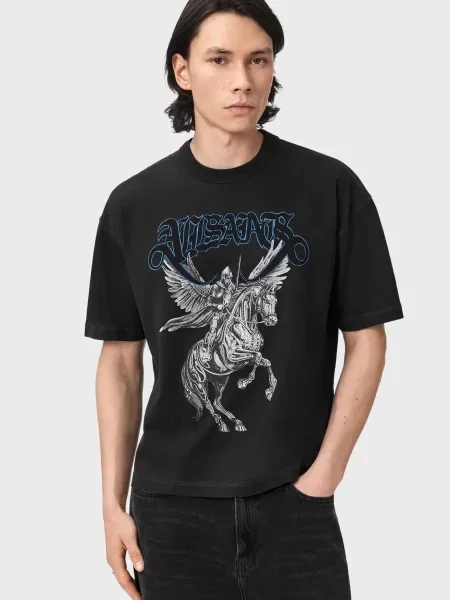 Футболка Allsaints чорна