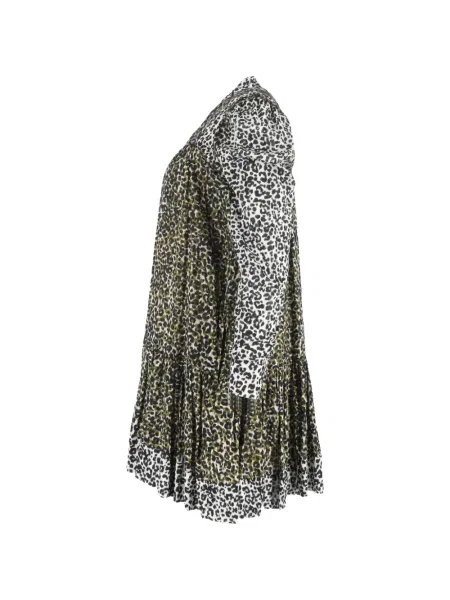 Rochie mini Ulla Johnson cu imagine cu model leopard de costum