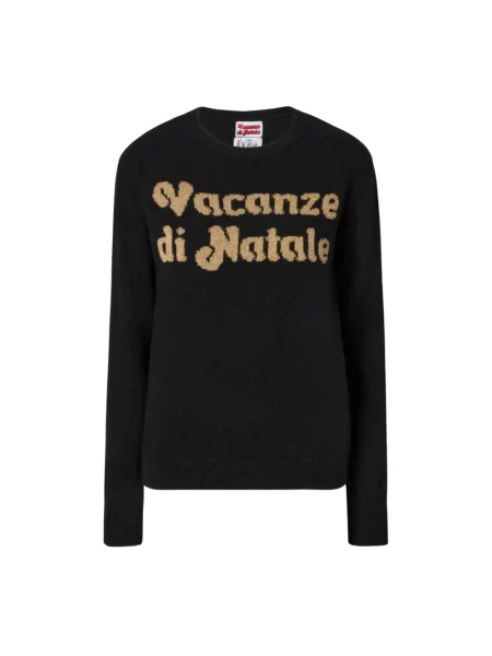 Sweter Mc2 Saint Barth z kaszmiru czarny