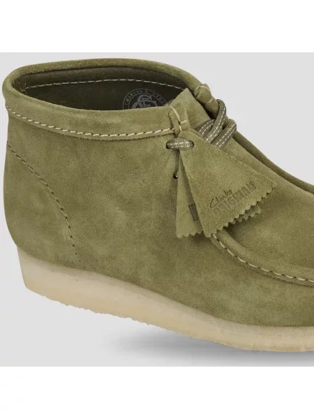 Členkové topánky Clarks Originals zelená