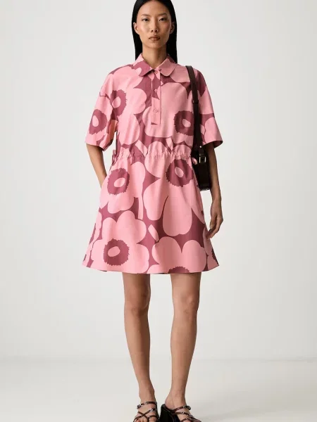Marimekko rochie din roz