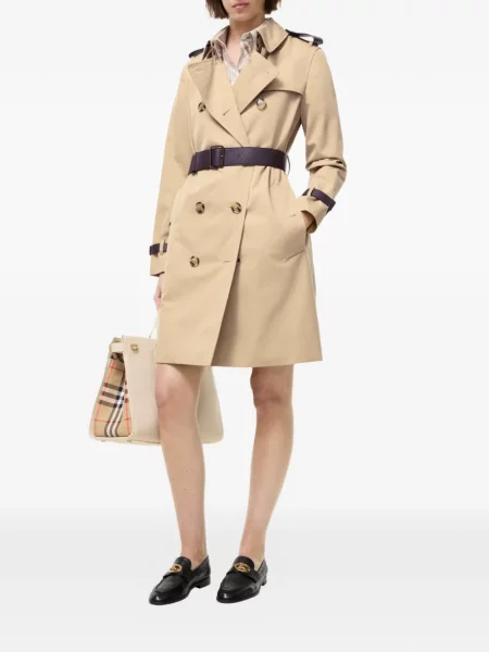 Trenci Burberry din piele