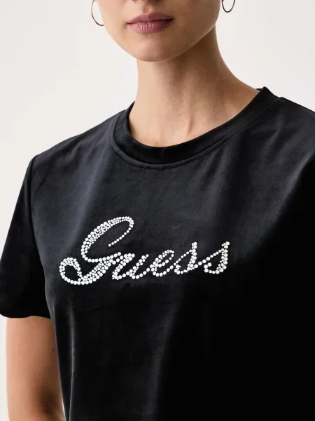Guess T-shirt AMALIA czarna