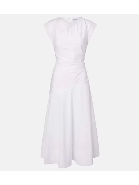 Rochie midi Veronica Beard până la genunchi de costum alb