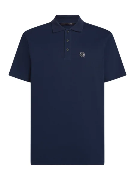 Karl Lagerfeld Tricou închis albastru