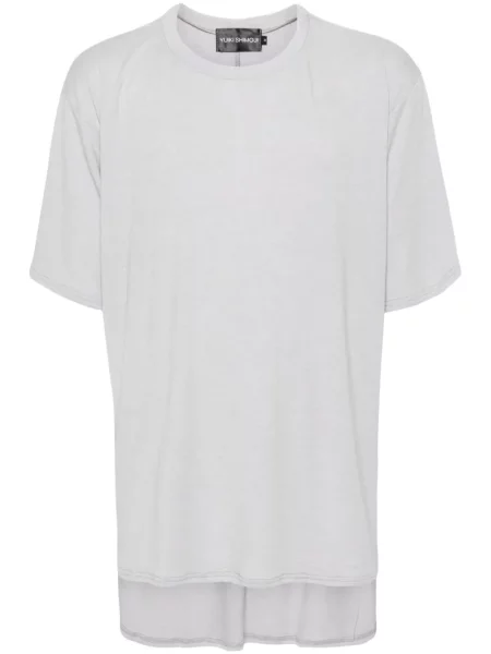 Tricou Yuiki Shimoji scurt gri