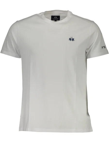 Tricou La Martina scurt alb