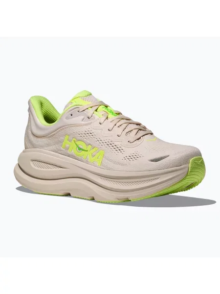 Pantofi de alergare pentru bărbați HOKA Bondi 9 grout/neon yuzu neon