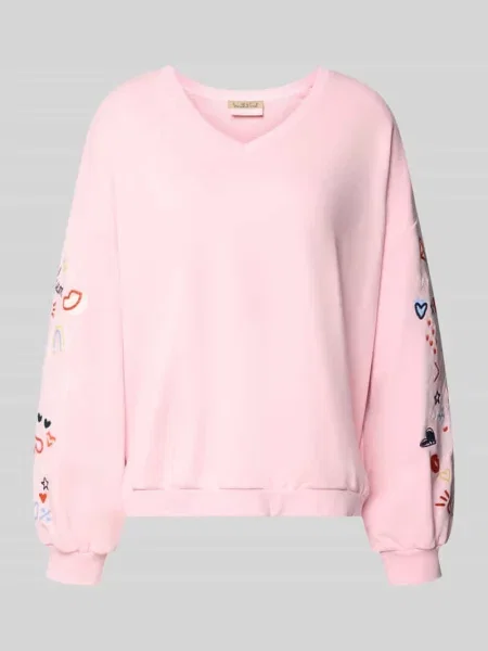 Smith & Soul Bluza Oversize pink różowa