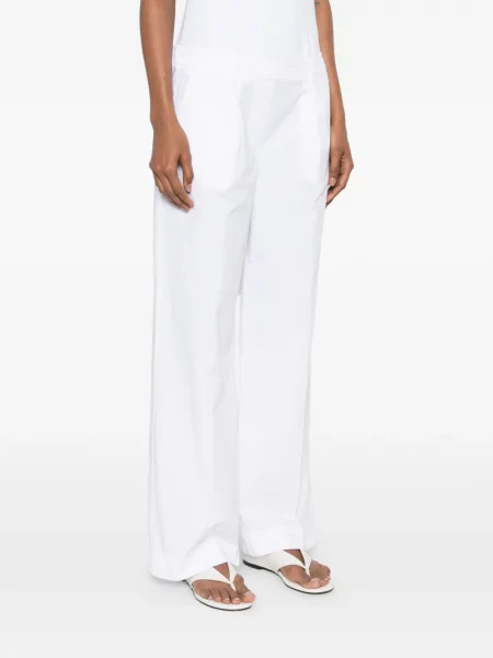 Pantaloni 40 Weft alb