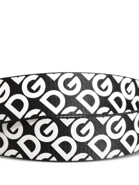 Curea Dolce & Gabbana cu imagine negru