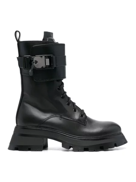 Botki Dkny skórzane czarne
