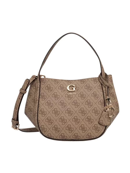 Guess torebka crossbody z imitacji skóry COLEEN beżowa