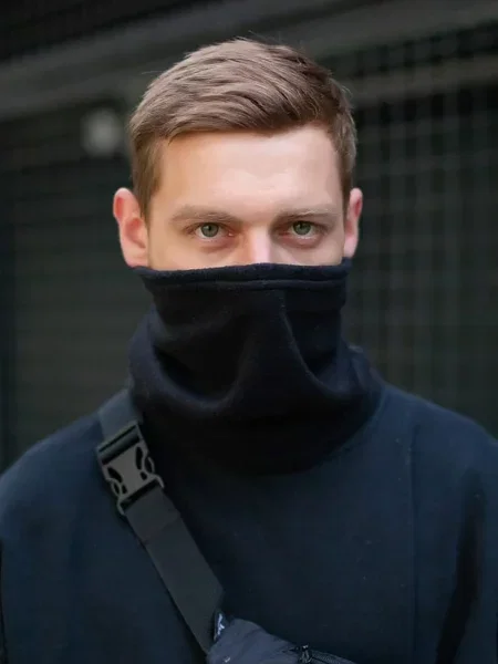 Шарф Without черный