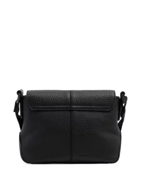 Kožna crossbody torba The Bridge crna