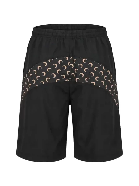 Slip de baie Marine Serre cu imagine negru