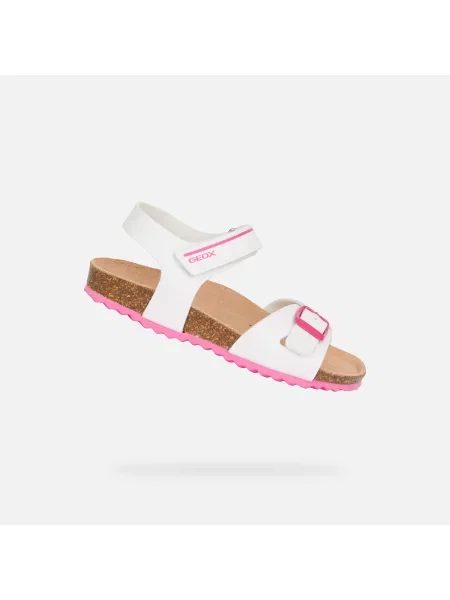 Sandale copii Geox alb
