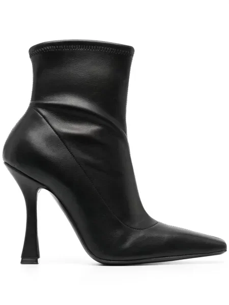 Botine Casadei din piele negru