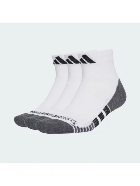 ADIDAS PERFORMANCE Sportovní ponožky šedý melír / černá bílá