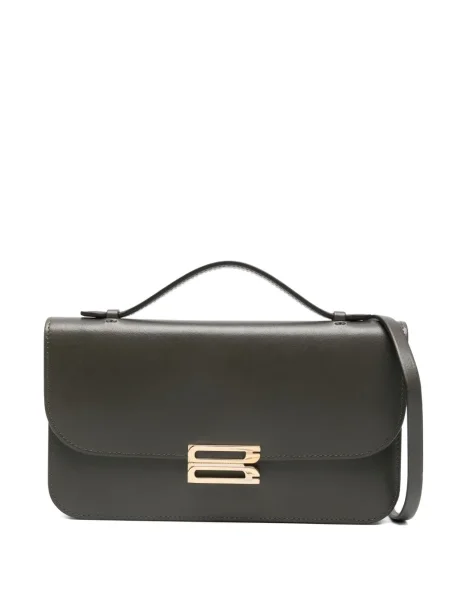 Geantă Victoria Beckham verde