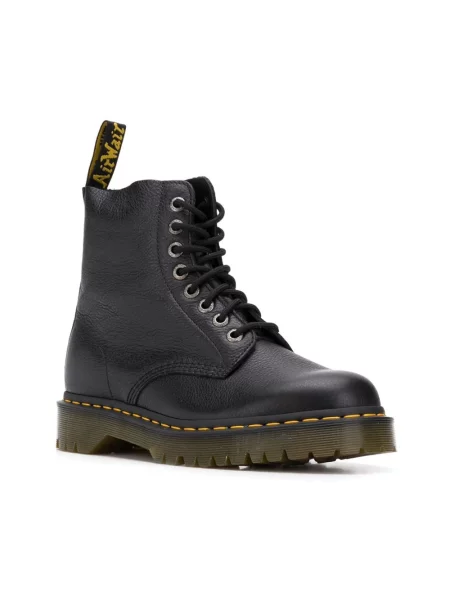 Botki Dr. Martens sznurowane skórzane czarne