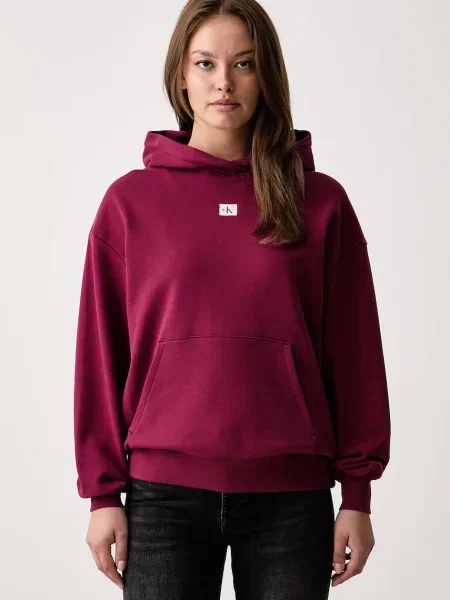 Calvin Klein Jeans hanorac cu glugă pentru femei cu