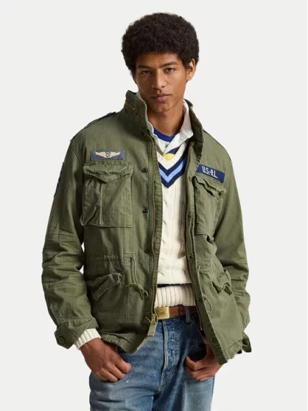 Polo Ralph Lauren Kurtka przejściowa zielony