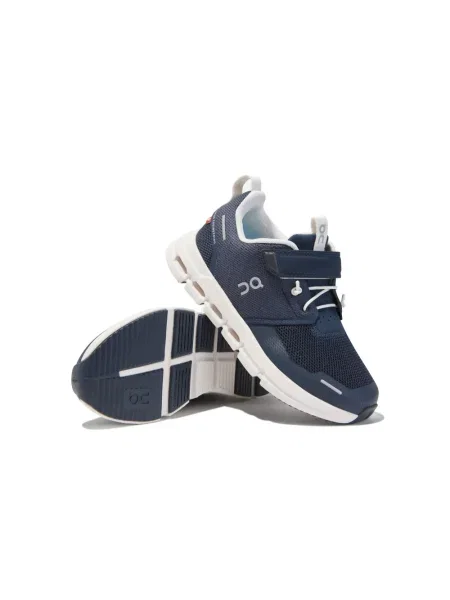 Buty do biegania dziecięce On Running niebieskie