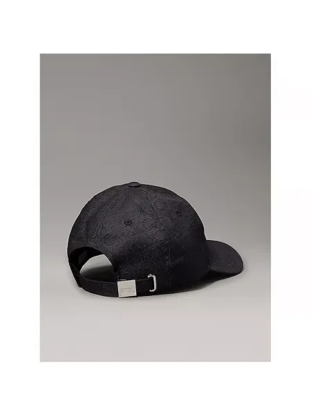 Calvin Klein Šiltovka Monogram Jacquard Cap čierna