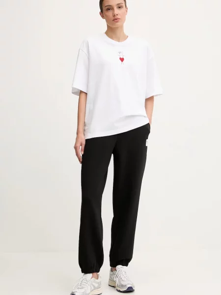 Однотонные спортивные штаны Ea7 Emporio Armani черные