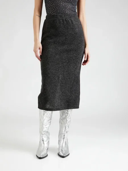 VERO MODA Fustă BLIS amestecat negru