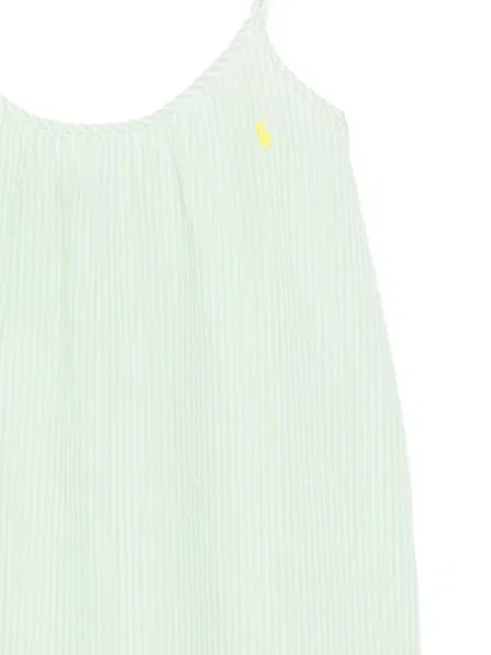 Mały kardigan Polo Ralph Lauren z falbankami garniturowy zielony