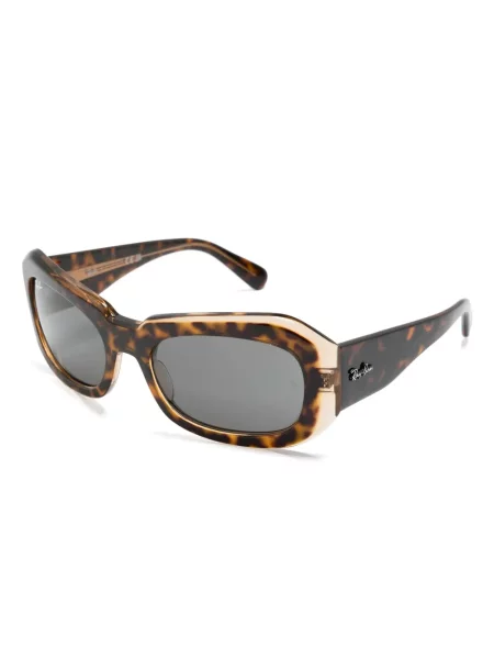 Okulary przeciwsłoneczne Ray-ban brązowe