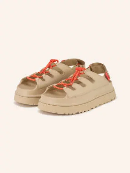 Ugg Sandały Na Platformie Goldenglow Toggle beige beżowe