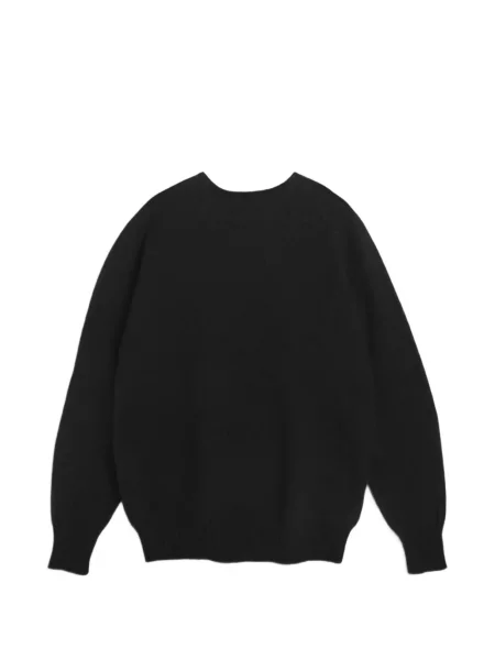 Pulover Ymc cu decolteu rotund negru