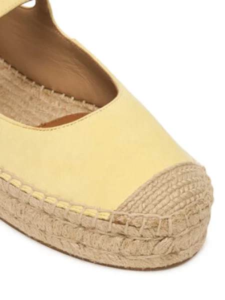 LAUREN RALPH LAUREN Espadrilės geltona